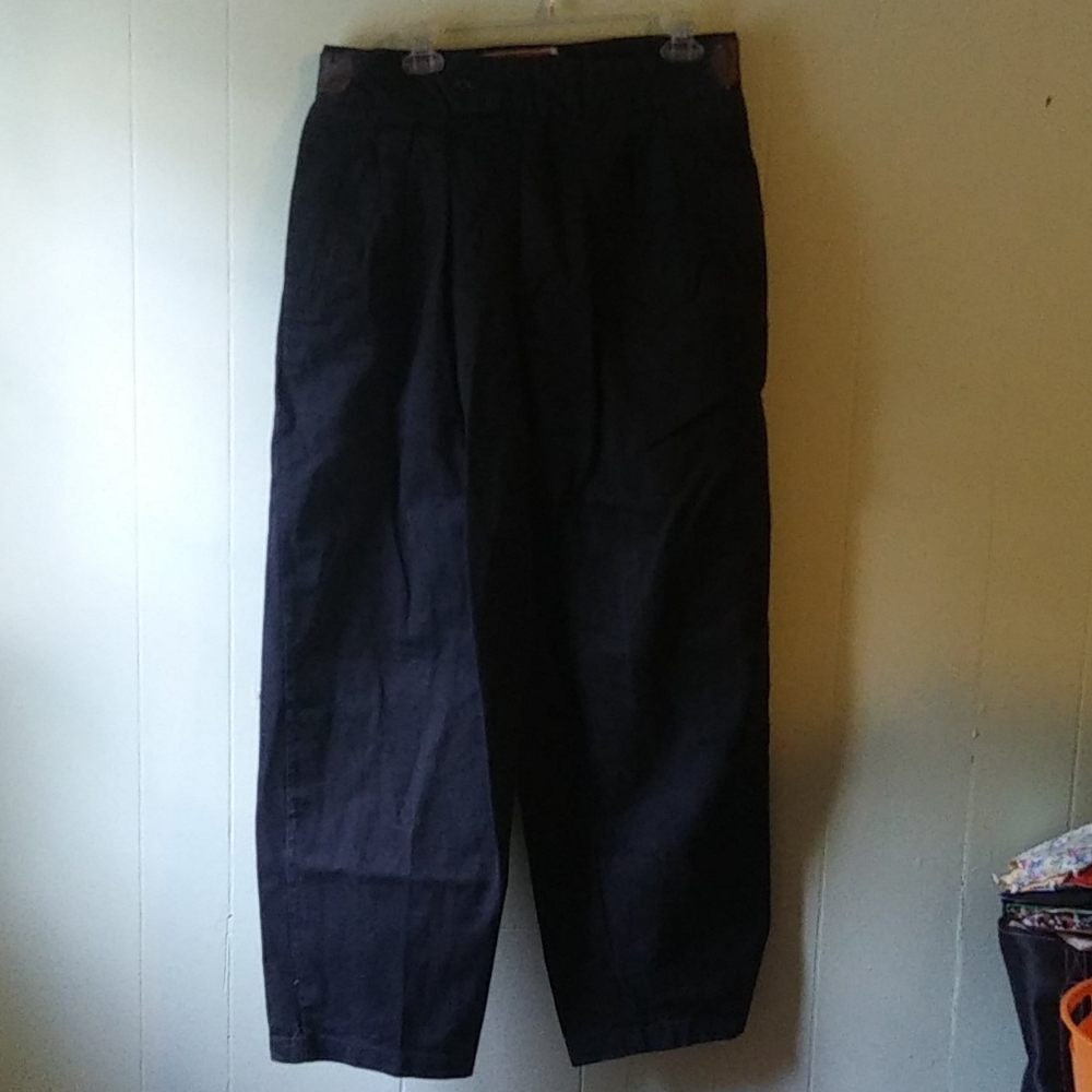 Timbuktu vintage black pleated jeans